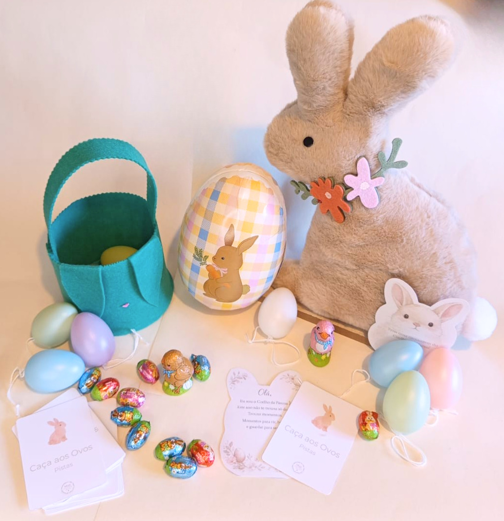 caça aos ovos de Páscoa