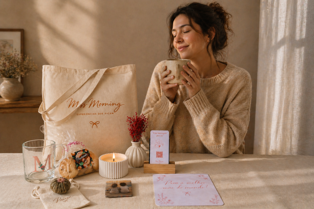Presentes surpresas para mulher